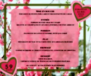 photo Menu fête des mères à La Chartreuse
