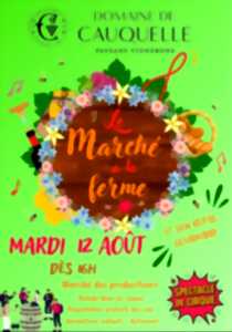 photo Le Marché à la ferme et Repas gourmand au domaine de Cauquelle