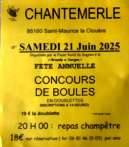 photo Concours de boules en doublettes