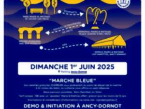 photo Évènement - marche bleue de Marie à Mathias