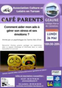 photo Café parents : gestion stresse et émotions chez l'ado