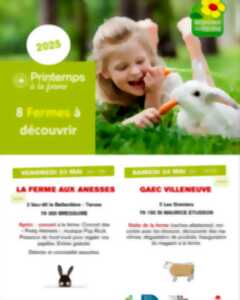 photo Printemps à la ferme - La ferme aux ânesses