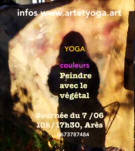 photo Yoga, énergie de la couleur le matin