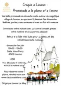 photo Atelier - croquis et promenade
