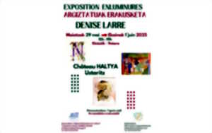 photo Exposition : les enluminures de Denise Larre