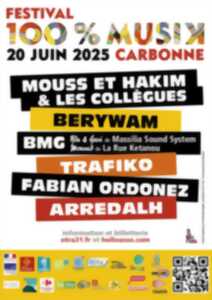 photo FESTIVAL 100% MUSIK20 JUIN 2025 À CARBONNE MANIFESTATION CULTURELLE