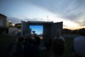 photo Le Container : projection & visite crépusculaire de Bourg