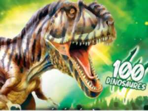 photo Exposition de dinosaures au musée éphémère