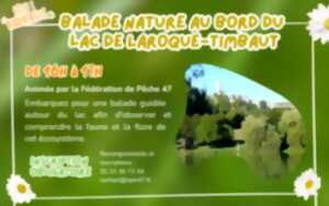 photo Balade nature au bord du lac de Laroque-Timbaut