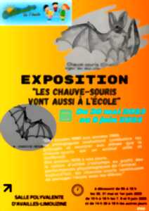 photo EXPOSITION LES CHAUVE SOURIS VONT AUSSI A L'ECOLE