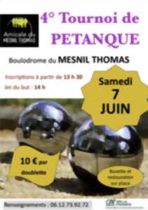 photo 4ème tournoi de pétanque