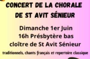 photo Concert de la chorale de Saint-Avit-Sénieur