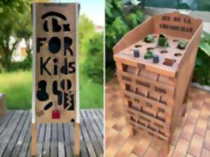 photo Après-midi loisirs : défis et jeux géants en bois
