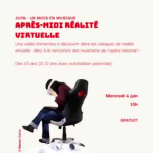 photo Après-midi réalité virtuelle