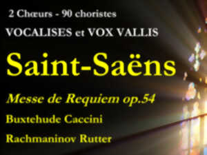 photo 2 CHŒURS - 90 CHORISTES, SAINT-SAËNS MESSE DE REQUIEM OP.54