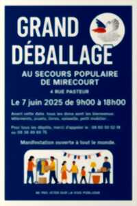 photo Grand Déballage solidaire du Secours Populaire