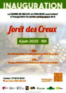 photo Inauguration forêt des Creux