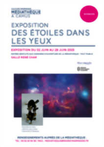 photo Exposition- Des étoiles dans les yeux à la médiathèque A. Camus