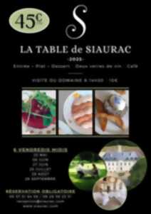 photo Déjeuner à la Table de Siaurac