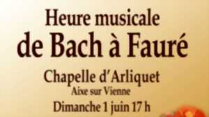 photo Heure musicale de Bach à Fauré