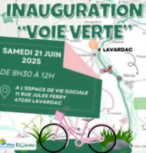 photo Inauguration de la voie verte à Lavardac