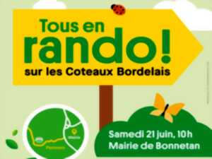 photo Tous en rando sur les Coteaux bordelais