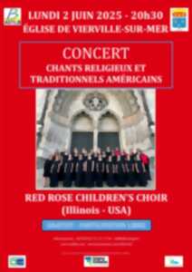 photo Concert par le chœur américain « The Red Rose Children’s Choir »