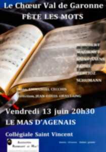 photo Le Chœur Val de Garonne FÊTE LES MOTS