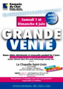 photo Grande Vente à Emmaüs