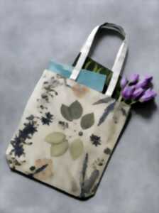 photo Imprime ton tote bag en ecoprint de plantes