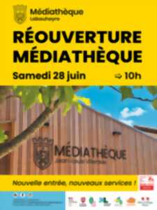 photo Réouverture de la Médiathèque