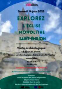 photo À Fleur de Pierre : lecture archéologique d’une paroi de l’église monolithe de Saint-Émilion