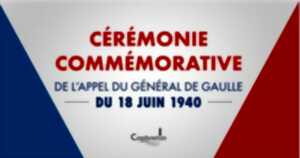 photo Cérémonie Commémorative /Appel du 18 Juin 1940