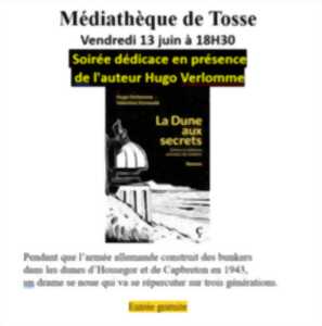 photo Soirée dédicace en présence de l'auteur Hugo Verlomme