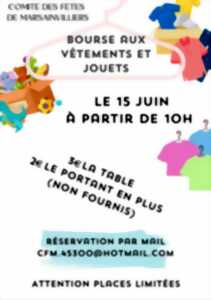 photo Bourse aux vêtements et jouets