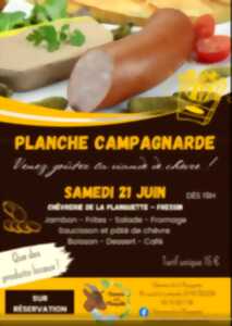 photo Dégustation de planche campagnarde à La Chèvrerie de la Planquette