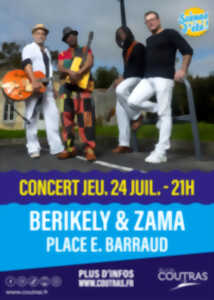 photo Berikely et Zama en concert à Coutras