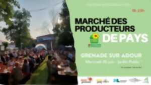 photo Marché des producteurs de pays - Grenade sur l'Adour
