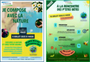 photo Je compose avec la nature - atelier créatif