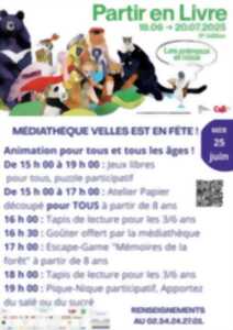 photo Médiathèque Velles en fête
