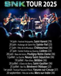 photo Concert SNK au camping l'Oasis du Berry