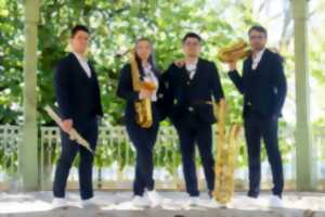 photo Concert Quatuor 4D à la chapelle de Parisot