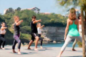 photo Yoga face à l'océan