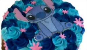 photo Layer Cake ‘Stitch’ pour un duo Parent/Enfant