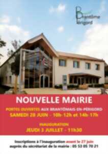 photo Portes ouvertes de la nouvelle mairie de Brantôme