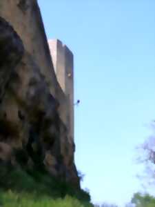 photo Descente en rappel du donjon de Gavaudun