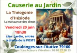 photo Conférence débat : Causeries au jardin