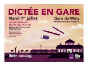 photo Évènement - dictée en gare