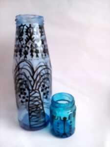 photo Atelier Porcelaine 6-12 ans : Soliflore bleu