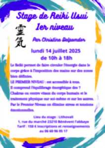 photo Stage de Reiki Usui